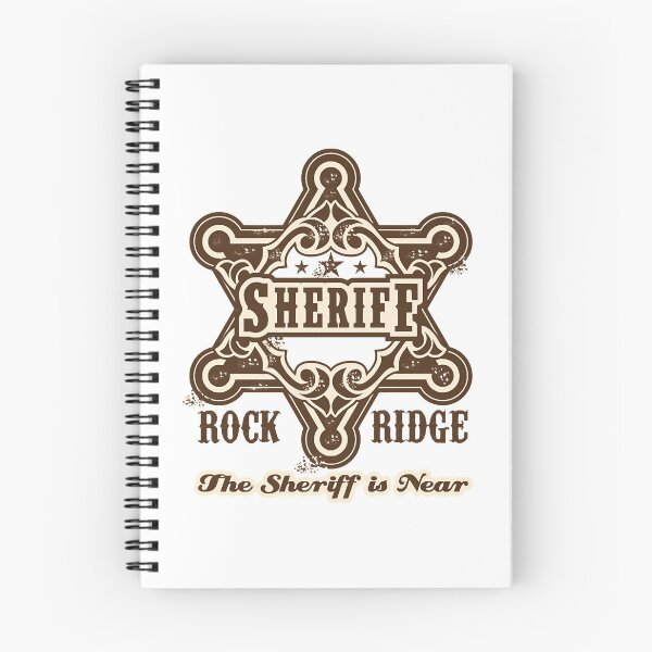 Item preview, The Sheriff of Rockridge is Near!  designed and sold by FlorenceCarte.