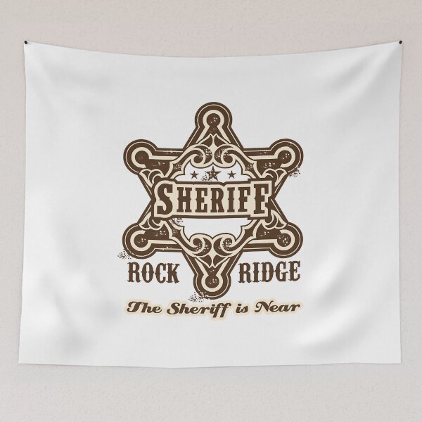 Item preview, The Sheriff of Rockridge is Near!  designed and sold by FlorenceCarte.