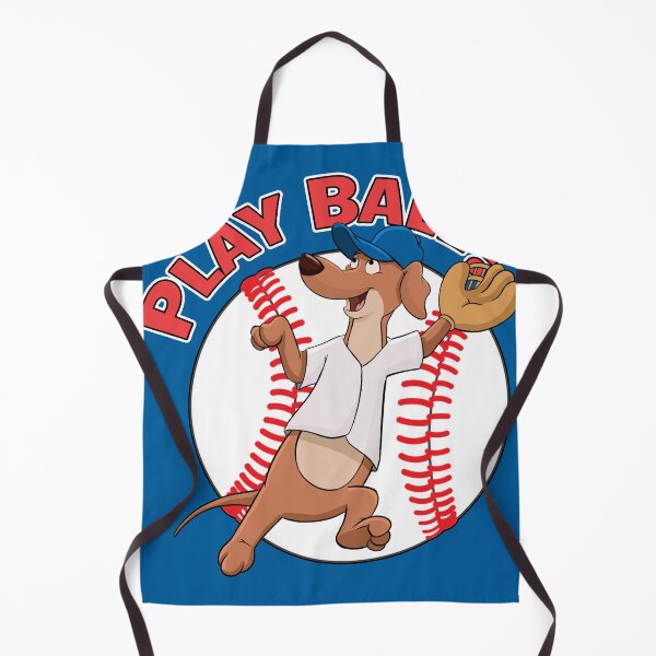 Artikelvorschau, Ball spielen! Baseball-Maskottchen Dodger Hund fängt Baseball entworfen und verkauft von Clubhouse19.