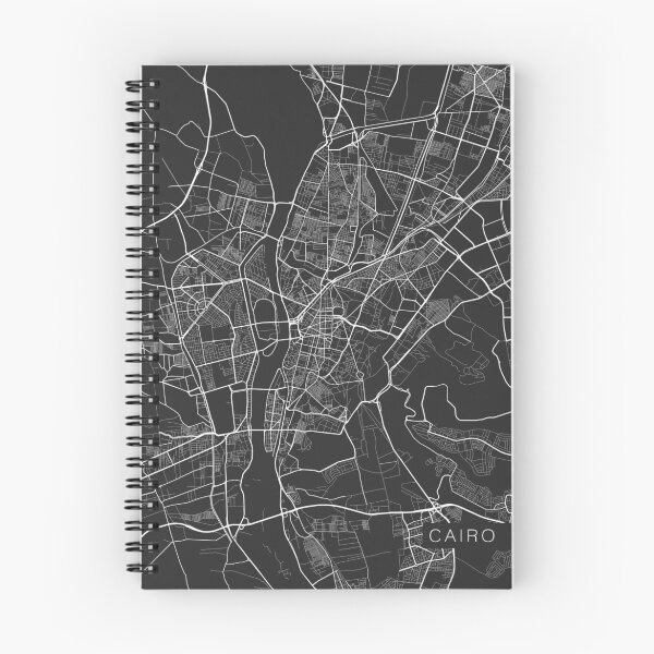 Item preview, Cairo Map, Egypt - Gray designed and sold by MainStreetMaps.