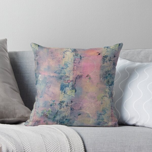 Item preview, Our Lips Are Sealed Abstract Monoprint designed and sold by 13Moons.