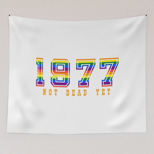Item preview, Funnytee T-Shirt1977 NOT DEAD YET designed and sold by BerkeBelf.