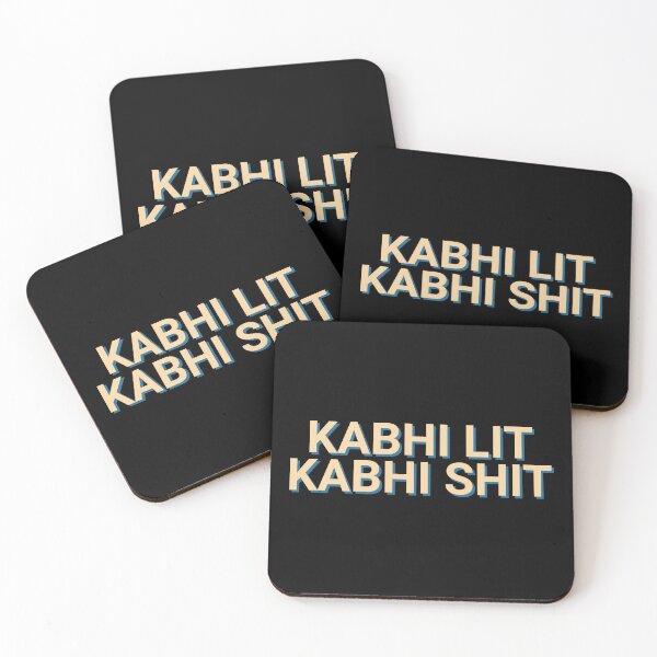 Item preview, Kabhi Lit Kabhi Shit Hindi designed and sold by Sour Soul.