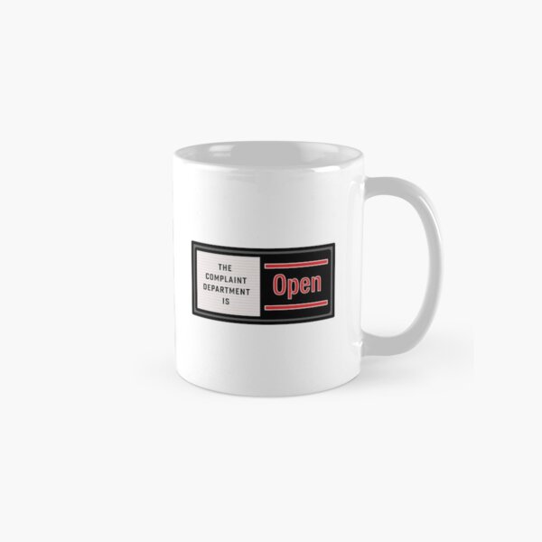 Item preview, Complaint Department Closed & Open on one mug. designed and sold by Chemobius.
