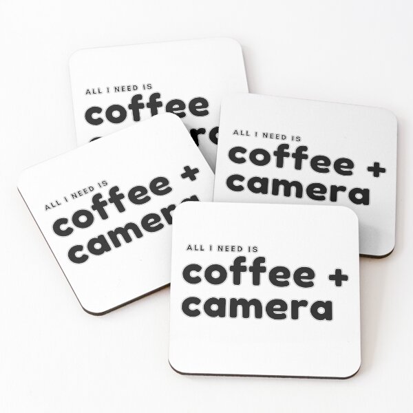 Item preview, all I need is coffee and my camera designed and sold by j. designs.
