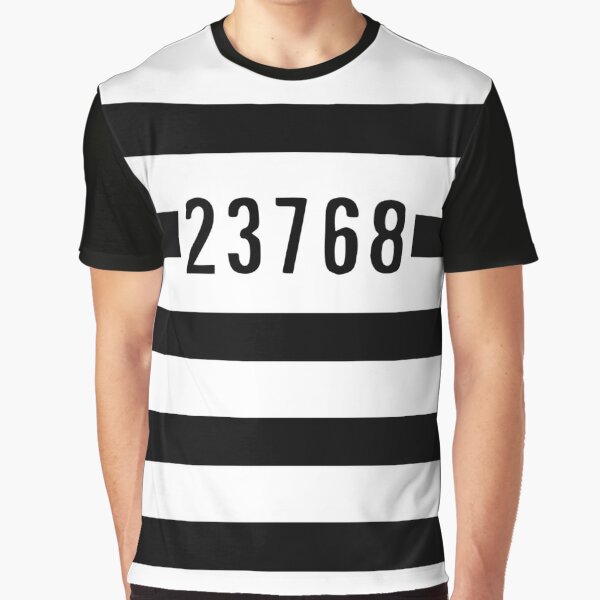 Jailbreak T Shirts Redbubble - inmate shirt roblox