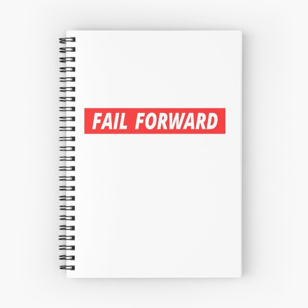 Item preview, Fail Forward Mindset Success Motivation Slogan  designed and sold by CreatDifference.