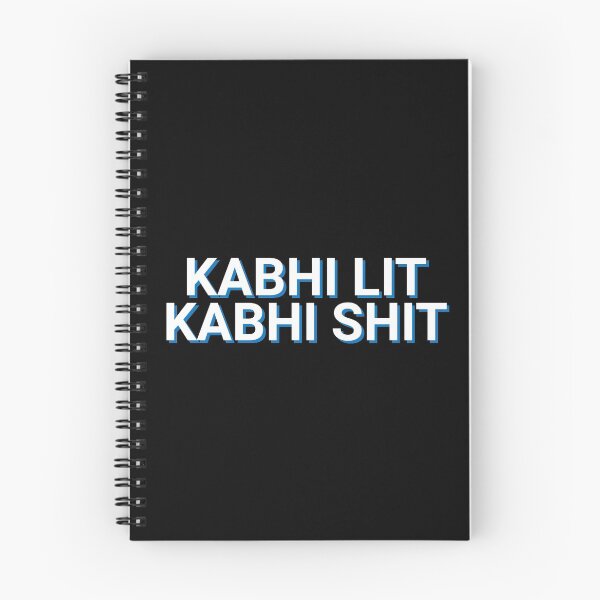 Item preview, Kabhi Lit Kabhi Shit Bilingual designed and sold by Sour Soul.