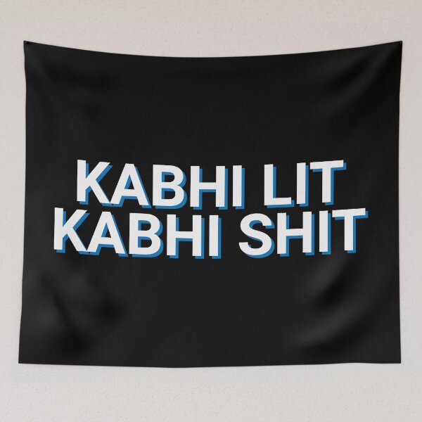 Item preview, Kabhi Lit Kabhi Shit Bilingual designed and sold by Sour Soul.