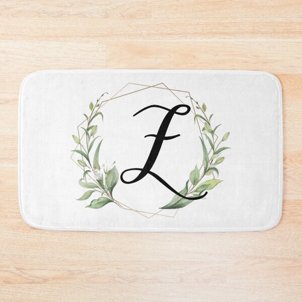 Item preview, Golden frame monogram with laurels letter Z designed and sold by JustSeasons.