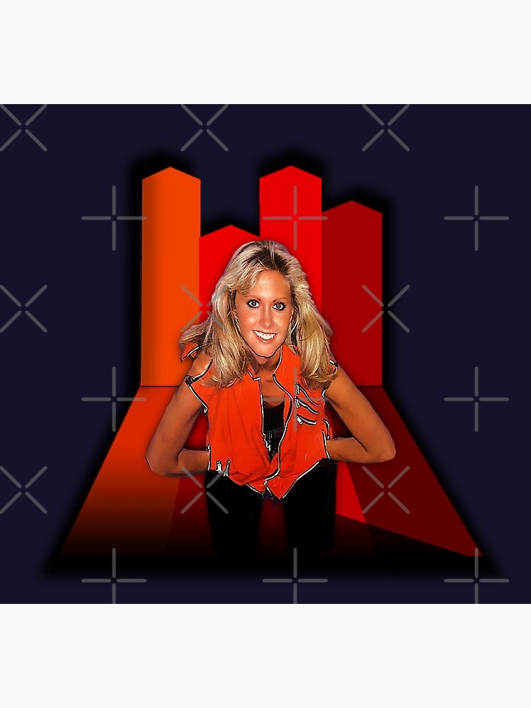 Totally Hot Olivia Newton John Red Hot Woman Poster By Popretrodisco Redbubble 3851