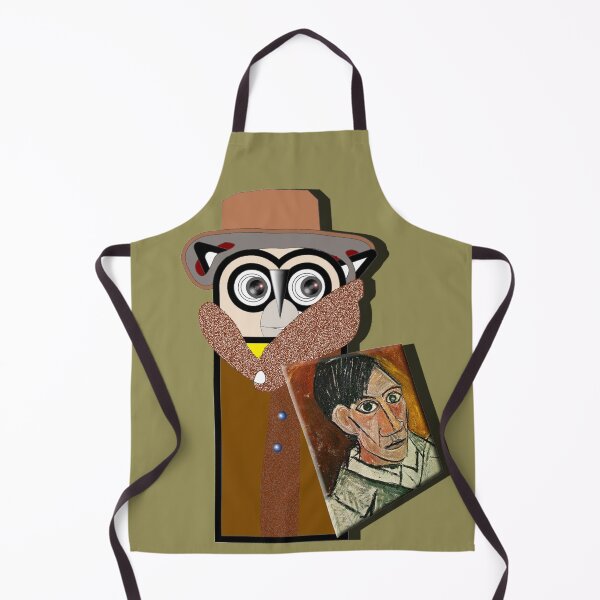 Item preview, Owl as artist (P. 1881-1973, painter) Enigmatic? Art, Decorative, Kind, Digital, Colorful, designed and sold by Paszkan.