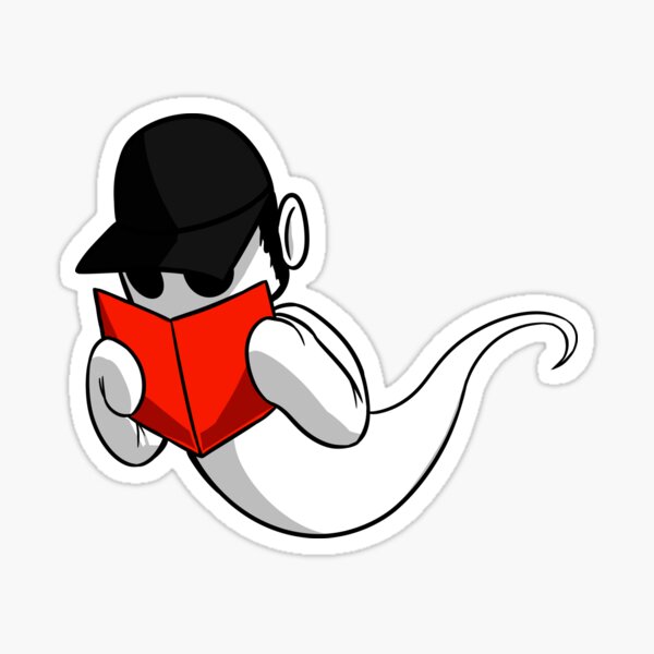 Another Ghost Batter sticker Sticker