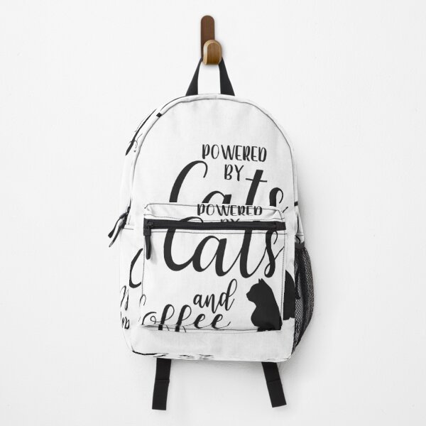 Item preview, Powered By Cats And Coffee designed and sold by marytrou.