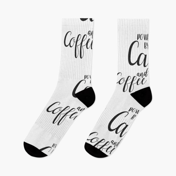 Item preview, Powered By Cats And Coffee designed and sold by marytrou.