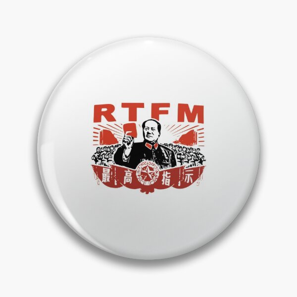 Item preview, The It Crowd T-ShirtChairman Mao RTFM Roy designed and sold by BerkeBelf.
