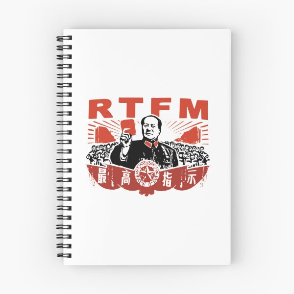 Item preview, The It Crowd T-ShirtChairman Mao RTFM Roy designed and sold by BerkeBelf.