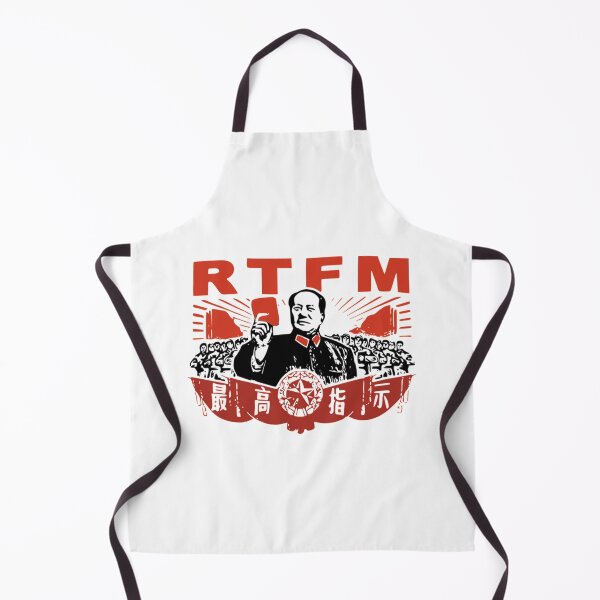 Item preview, The It Crowd T-ShirtChairman Mao RTFM Roy designed and sold by BerkeBelf.