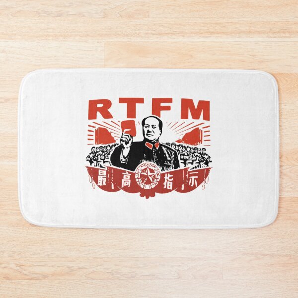 Item preview, The It Crowd T-ShirtChairman Mao RTFM Roy designed and sold by BerkeBelf.