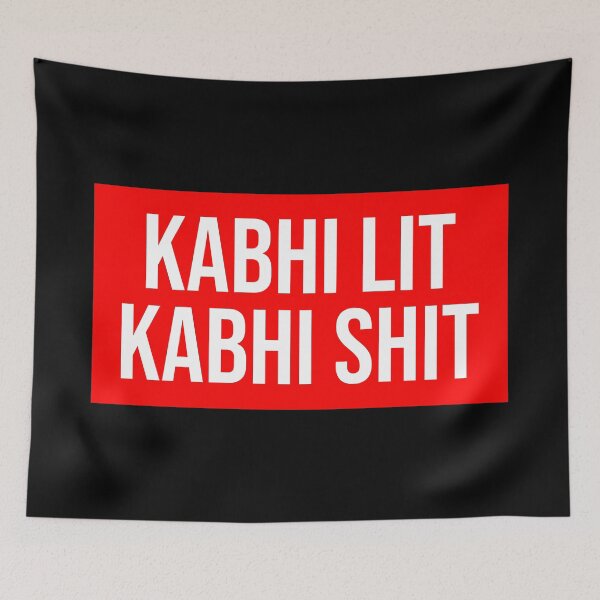 Item preview, Kabhi Lit Kabhi Shit Humor designed and sold by Sour Soul.