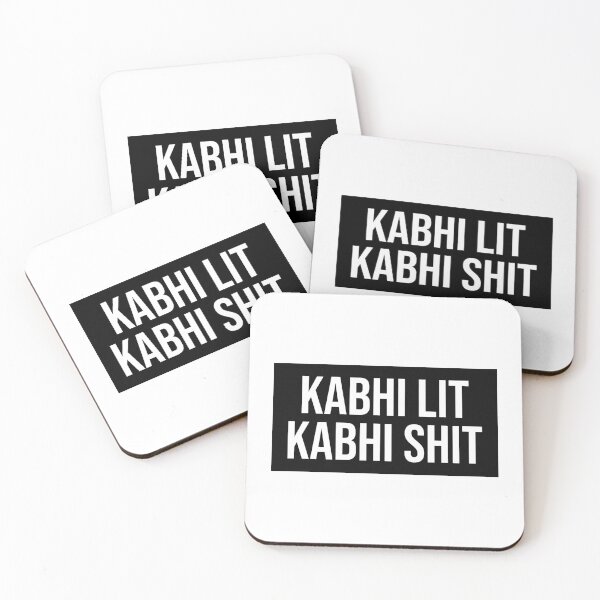 Item preview, Kabhi Lit Kabhi Shit Bollywood designed and sold by Sour Soul.