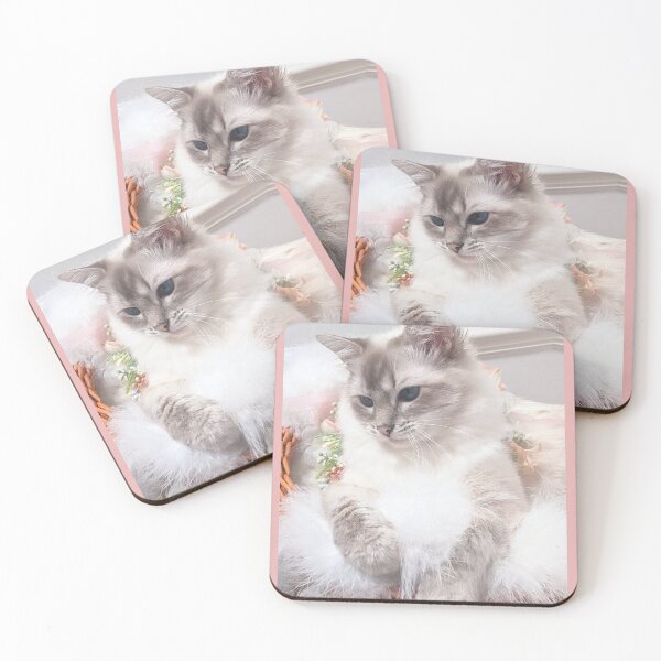 Item preview, Saoirse the lynx ragdoll cat designed and sold by Fluffycat2020.