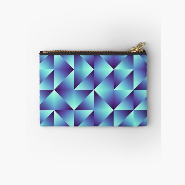 Item preview, Blue Squares Triangles designed and sold by Sybille-Yates.