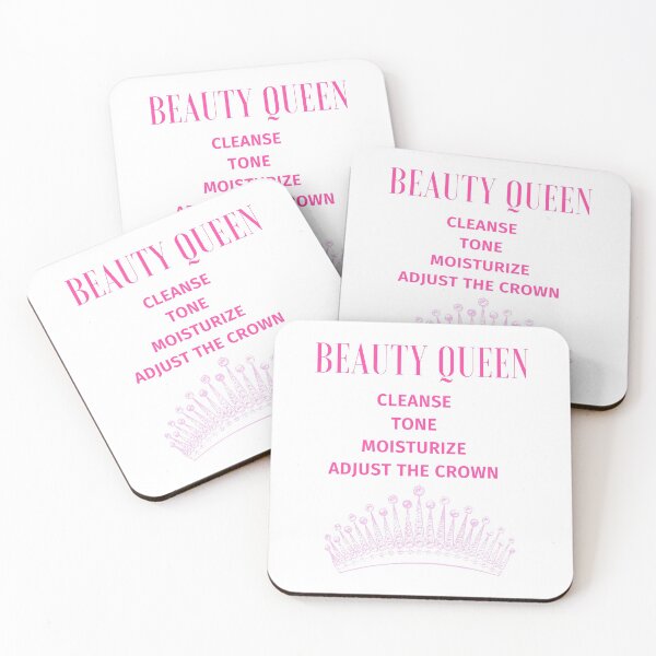 Item preview, Beauty Queen, Cleanse, Tone, Moisturize, Adjust The Crown designed and sold by Fiftyandfab.