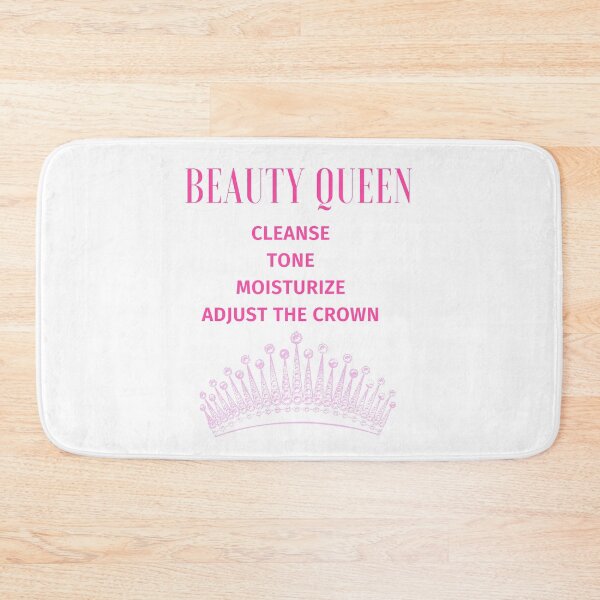 Item preview, Beauty Queen, Cleanse, Tone, Moisturize, Adjust The Crown designed and sold by Fiftyandfab.