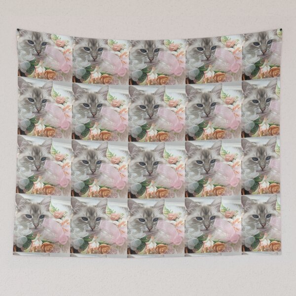Item preview, Saoirse the lynx ragdoll cat designed and sold by Fluffycat2020.