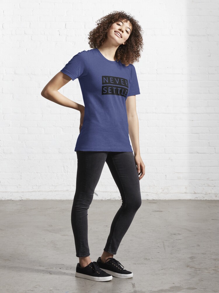 oneplus never settle t shirt