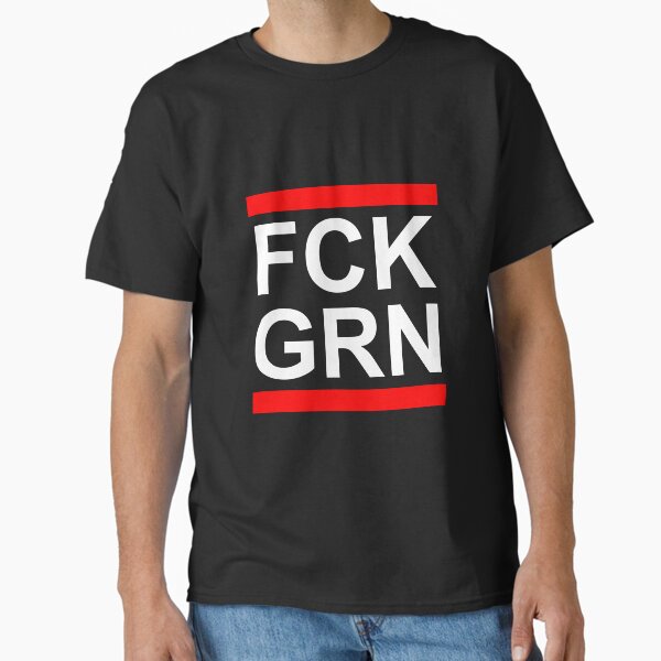 Artikel-Vorschau von #nogrn fck grn T-Shirt, designt und verkauft von nogrn.