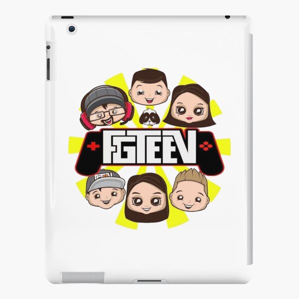 Fgteev Ipad Cases Skins Redbubble - how to remove hair on roblox high school on ipad