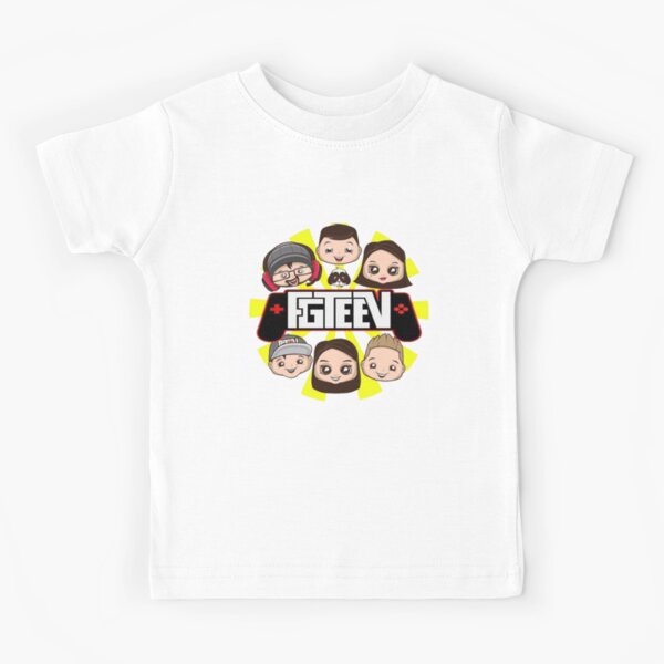 Personnalisé gurkey Entonnoir Vision Homme Kids T-shirt fgteev Gaming équipe Cadeau TEE