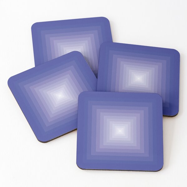 Item preview, Infinity Square Blue to White designed and sold by QuestingPixel.
