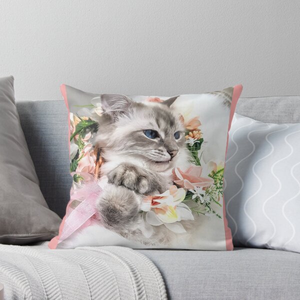 Item preview, Saoirse the lynx ragdoll cat designed and sold by Fluffycat2020.