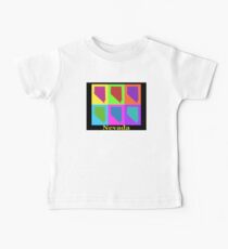 Colorful Nevada State Pop Art Map Baby Tee