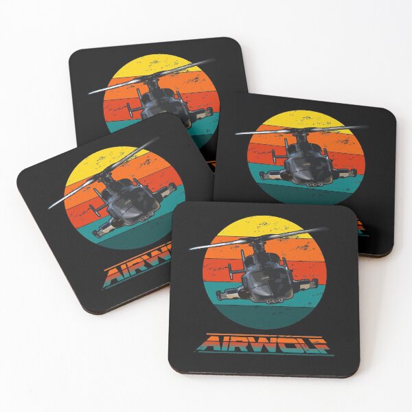 Item preview, Airwolf Sunset 1980s Retro Classic designed and sold by Ravensclaw3.