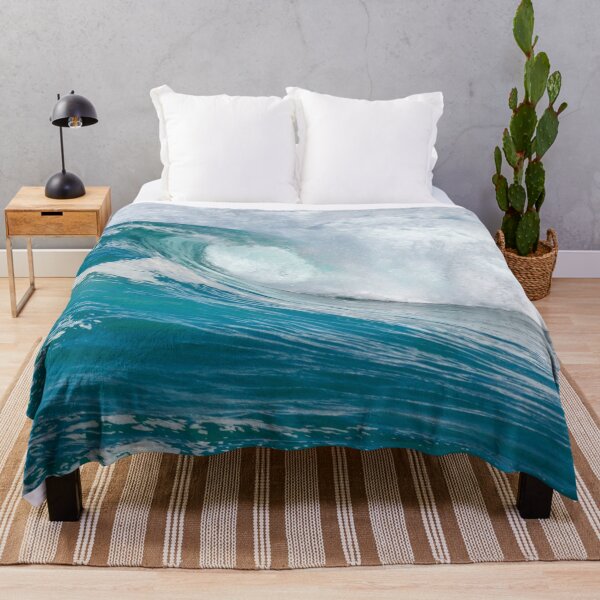 Item preview, Blue Ocean Tidal Waves Salty Sea Lovers designed and sold by DREX MAGICA HOME By GGDesignsart.