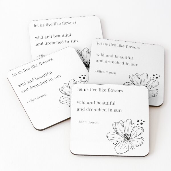 Item preview, let us live like flowers designed and sold by lilicreation.