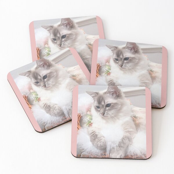 Item preview, Saoirse the lynx ragdoll cat designed and sold by Fluffycat2020.