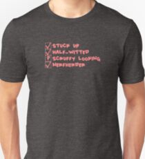 Camiseta unisex ¿Quién es desaliñado?