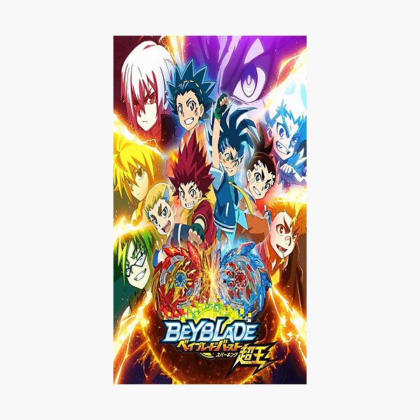 Impressions Photo Sur Le Theme Beyblade Redbubble