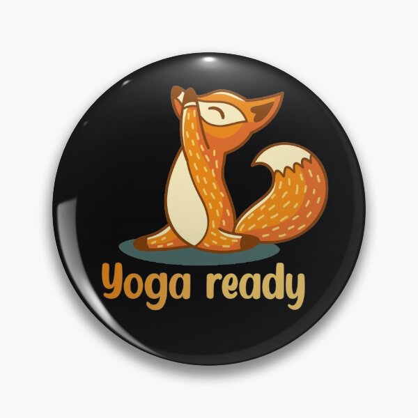 Item preview, Yoga Ready Cute Fox designed and sold by Aestheticanime2.