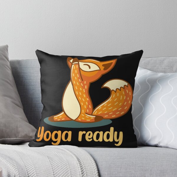 Item preview, Yoga Ready Cute Fox designed and sold by Aestheticanime2.