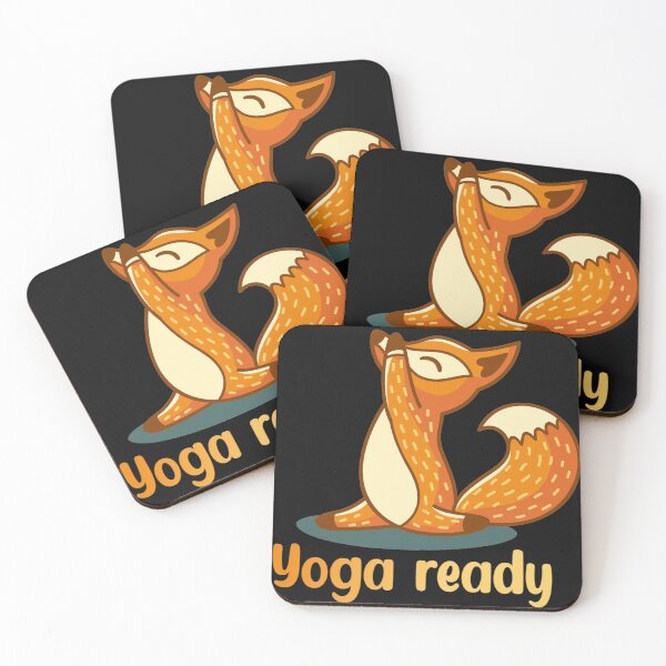 Item preview, Yoga Ready Cute Fox designed and sold by Aestheticanime2.