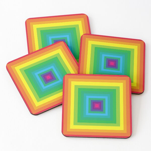 Item preview, Infinity Square Rainbow designed and sold by QuestingPixel.