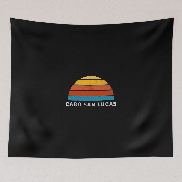 Item preview, Cabo San Lucas Retro Sunset Long Sleeve T-shirt designed and sold by jennynicho.
