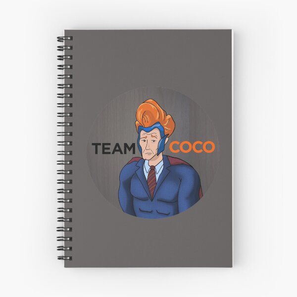 Item preview, Team COCO / Conan O'brien design with grey background designed and sold by Purr95.
