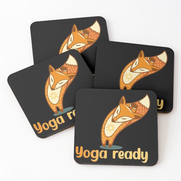 Item preview, Yoga Ready Cute fox designed and sold by Aestheticanime2.